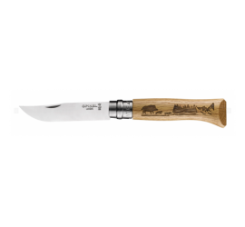 Outdoorový nůž Opinel Vri N°08 Inox Animalia - Boar